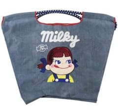 ボールアンドチェーン 不二家 ペコちゃん ミルキー MSサイズ デニム