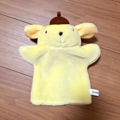 ポムポムプリン ハンドパペット ぬいぐるみ レトロ ヴィンテージ