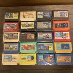 ファミコン ソフト カセット 20本セット ① - メルカリ