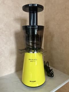 SHARP ヘルシオ ジュースプレッソ スロージューサー EJ-CP10B 黄色