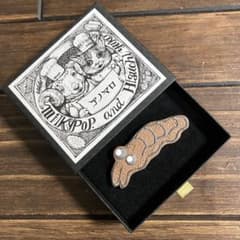 ヒグチユウコ ミルキーポップ クッキーブローチ ボリス雑貨店 アノマロ