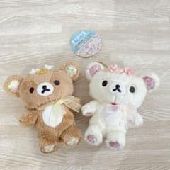 ストア限定◇リラックマ コリラックマ 花冠 小花柄 ぶらさげぬいぐるみ