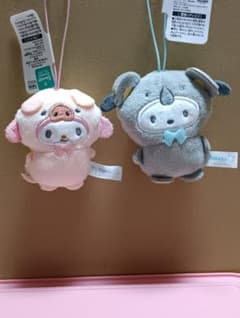 サンリオキャラクターズ どうぶつ着ぐるみマスコット～こぶた編～の