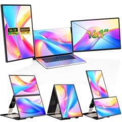 16.1 インチ デュアルモニター トリプルモニター FHD 1200P IPS - メルカリ