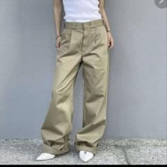 Dickies×ok.soon ワイドチノ ベージュ oksoon チノパン L - メルカリ