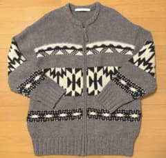 フレームワーク ジャガードZIPカーディガン - メルカリ