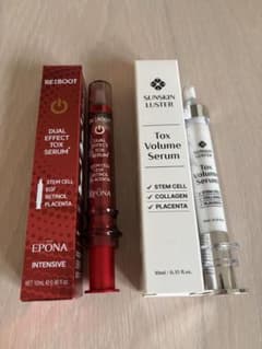 新品】韓国で大人気！ EPONAとSUNSKIN LUSTERの2点セット！！ - メルカリ