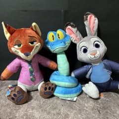 ズートピア2 Lぬいぐるみ ニック ジュディ ゲイリー 3体セット - メルカリ