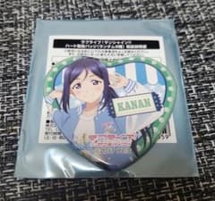 ラブライブ Aqours 松浦 果南 ハート缶バッジ - メルカリ
