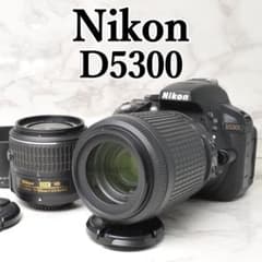 Nikon D5300⭐️ダブルレンズ Wi-Fi スマホ転送 高画質 - メルカリ