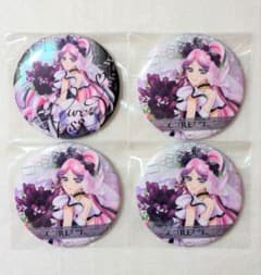 キミとアイドルプリキュア 感謝祭 キュアキッス 缶バッジ 4点セット