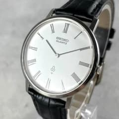 稼働 SEIKO セイコー シャリオ クォーツ腕時計 新品ベルト メンズ