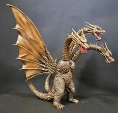 ゴジラ怪獣ソフビ キングギドラ1991 リペイント完成品 - メルカリ