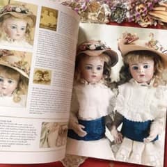 アンティークビスクドールの美麗洋書 ミニョネット♡ブリュ ジュモー