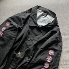 希少90's INDEPENDENT アイアンクロス コーチジャケット 黒 - メルカリ