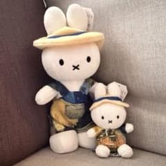 大ゴッホ展 夜のカフェテラス ミッフィー ぬいぐるみ 大小セット