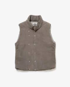 nonnative HIKER PUFF VEST SHEEP LEATHER - メルカリ