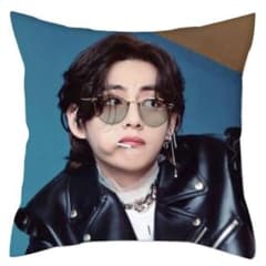 BTS テテ V クッションカバー 45cm【2枚目以降に実物画像あり
