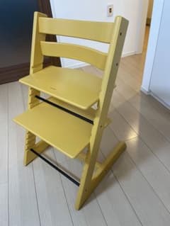 ストッケ トリップトラップとベビーセットのセット サンフラワー