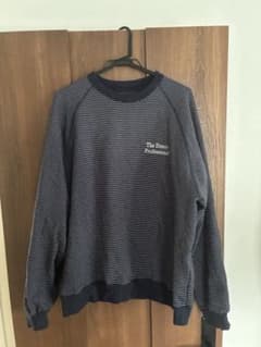 ennoy エンノイ Border Crew Neck Sweat XL - メルカリ