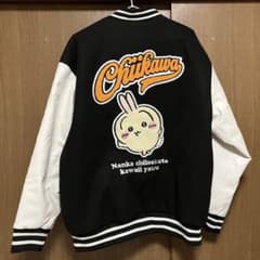 うさぎ スタジャン Lサイズ メンズ アベイル 中綿アウター ちいかわ