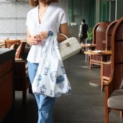 seventen セブンテン パレスホテル エコバッグ 陶器柄 新品 未使用