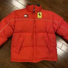 Tommy Hilfiger フェラーリ F1チーム 支給 ダウンジャケット - メルカリ