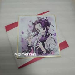 鬼滅の刃 胡蝶しのぶ 色紙 鼓屋敷編・那田蜘蛛山編 ランダム複製ミニ