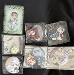 d*3様 ヘタリア Axis Powers プロイセン ヒサゴ ハート 缶バッジ