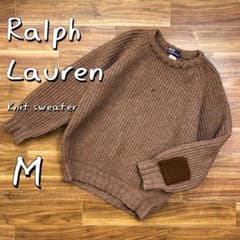 Ralph Laurenラルフローレン 90sウール製フィッシャーマンニットM