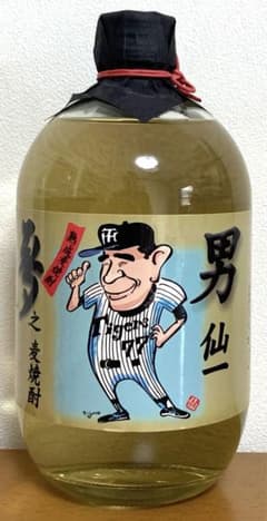 星野仙一 デザイン焼酎 阪神タイガース 2003年セリーグ優勝記念品