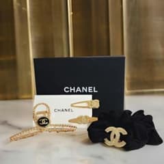 シャネル ノベルティ ♡ヘアクリップ♡シュシュ セット - メルカリ