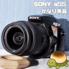 ♥️美品♥️高速連写＆GPS搭載♥️SONY α55 レンズセット♥️スマホ