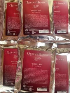 クイーンズ ヘナ レッド6袋 - メルカリ