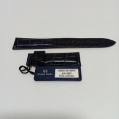 グランドセイコー純正クロコダイルベルト紺19㎜ - メルカリ