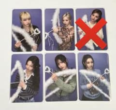 nmixx makestar トレカ キューピッドver. 両面 5枚セット - メルカリ