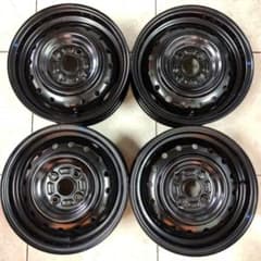 美品☆新車外し スズキ 純正鉄ホイール スチールホイール 4個セット 14