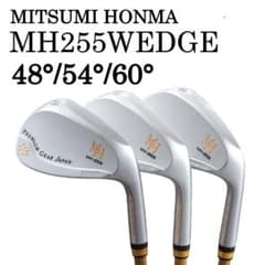 新品】MUTSUMI HONMA MH255軟鉄鍛造ウエッジ 48,54,60 - メルカリ