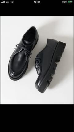 ☆ パドローネ チロリアンシューズ 黒 チャンキーソール 41 - メルカリ