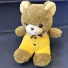 昭和レトロ 希少 FINE Success 吉徳 クマ ぬいぐるみ 黄色 - メルカリ