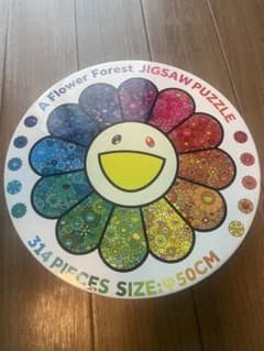 村上隆 フラワーパズル 314ピース - メルカリ