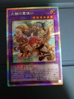 遊戯王 大輪の霊使い プリシク プリズマティックシークレットレア