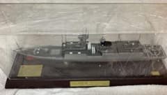 054A型フリゲート 全金属完成品 1/350 木製台座付き 艦船模型 - メルカリ