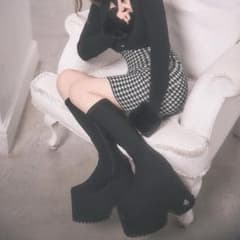 ミシェルマカロン XS 14.5cm史上最強ロングブーツ - メルカリ