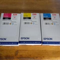 EPSON ICM94 ICY94 ICC94 インクカートリッジセット - メルカリ