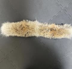 美品】カナダグース 純正コヨーテファー 交換用 リアルファー