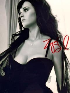 セール中…ズーイー・デシャネル直筆サイン入り超 大型写真… - メルカリ