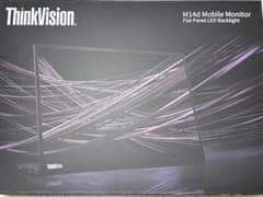 美品Lenovo ThinkVision M14d メーカー保証28年6月末まで - メルカリ