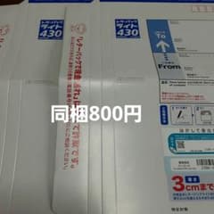 レターパックライト 430 日本郵便 2枚セット 【同梱800円】 - メルカリ