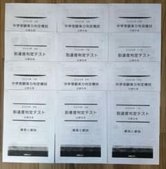 能開センター2023年度小5 実力判定テスト・到達度判定テスト 1年分